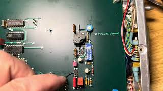 Teletron TE712B SSB filter not getting power Added a jumper to the Red power buss. Blue buss is gnd