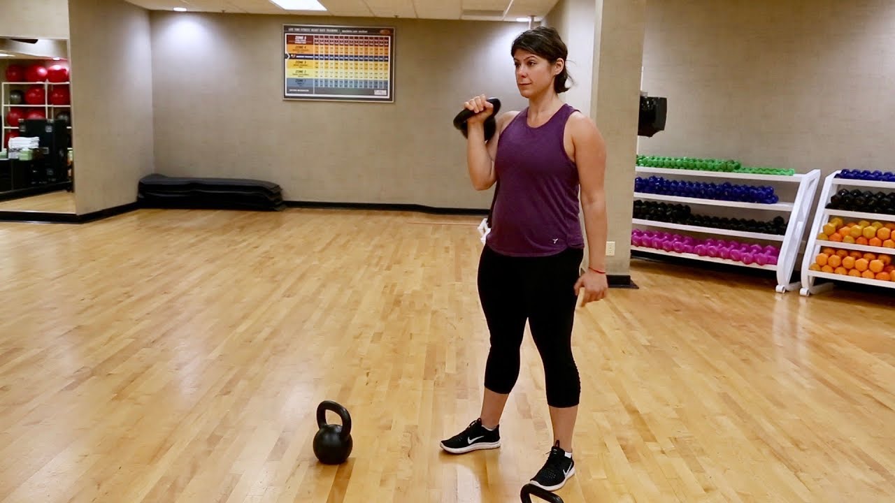 The Three Bears Workout Kettlebell Clean YouTube