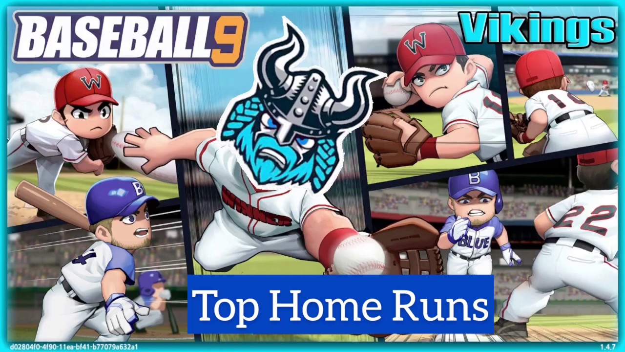  BASEBALL 9 The Best HOME RUNS VIKINGS LEAGUE PRO II YouTube