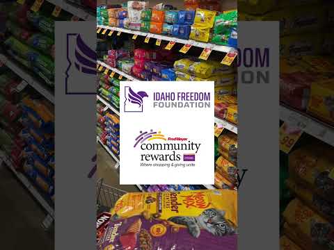 Idaho Freedom Foundation X Fred Meyer Community Rewards Program. Link your Shopper Card today!