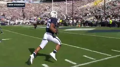 Barkley returns opening kickoff for a TD