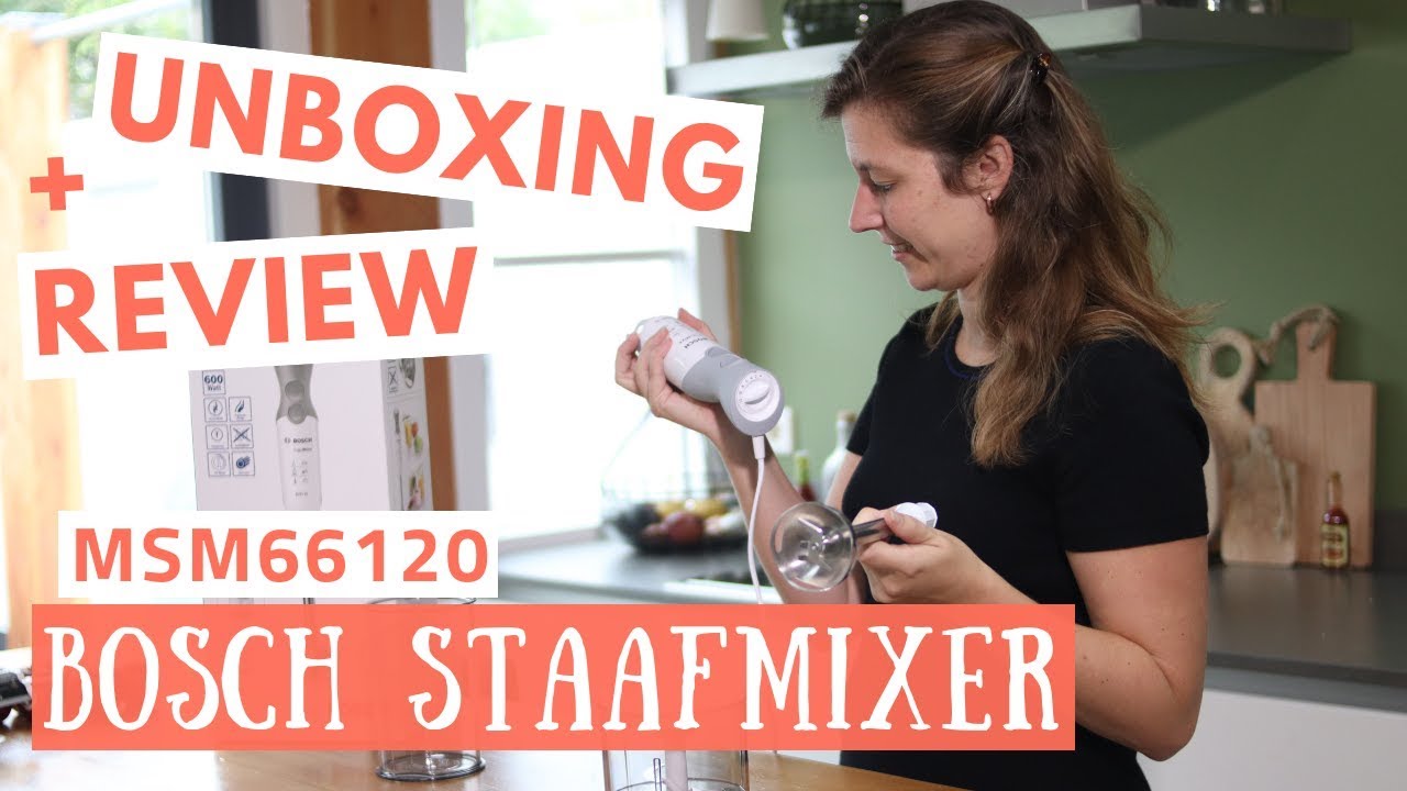 Bosch ErgoMixx MSM66120 Review - Krachtige en veelzijdige staafmixer