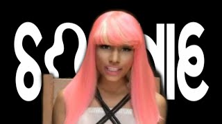 nicki minaj goes faceshopping (FLASH WARNING)