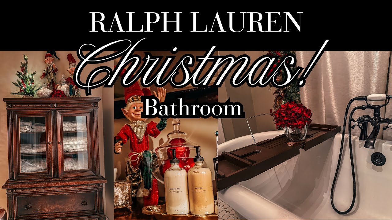 Серия статей о рождественском декоре 2025 года, часть 6: Главная ванная комната