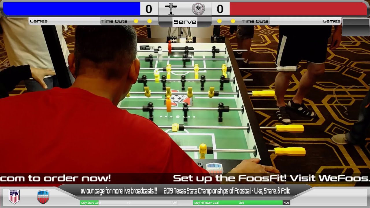 2019 Texas State Championships of Foosball Saturday YouTube