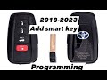 Toyota camry hybrid 2019 add smart key programming using lonsdork518