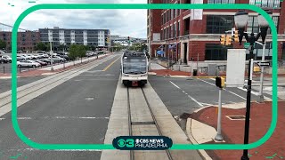 NJ transit riders talk about having little to no air conditioning on the River LINE