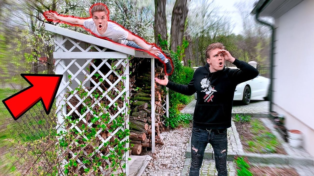 EKSTREMALNY CHOWANY W WIELKIM OGRODZIE!