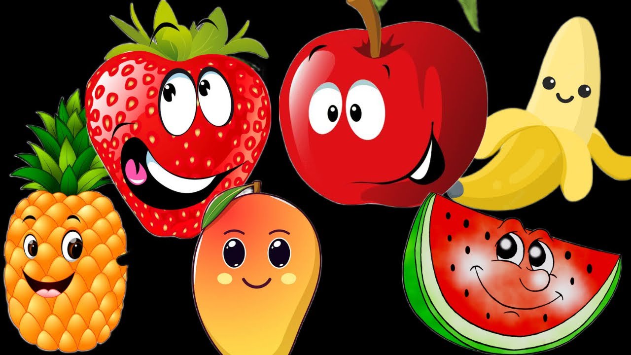 Kids video dancing fruit and vegetables dancing fruits with music YouTube