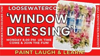 Loosewatercolours Live 'Window Dressing' wih Andrew Geeson