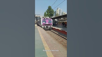 Karjat Fast Local Train Departure from Dadar ll Mumbai Local Train