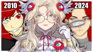 REDRAWING MY OLD CRINGE EDGELORD ART 【NIJISANJI EN | Aia Amare 】
