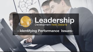 Identifying Performance Issues - Leadership Development - Vlog 3
