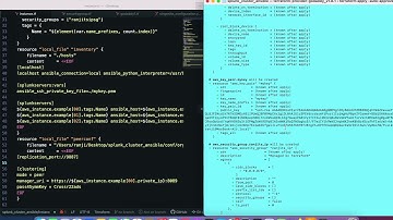 Splunk Cluster Spinup using Ansible & Terraform