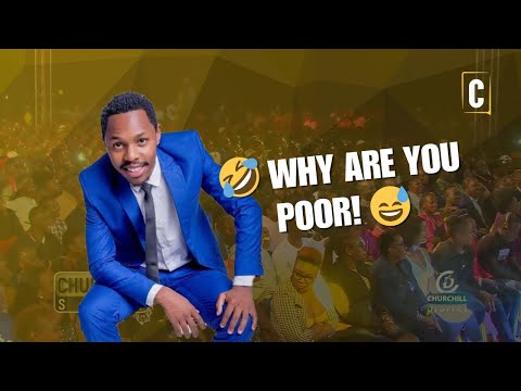 Why Are You Poor! | Sleepy David Auliza Maswali Machungu Kwa Wakenya! | Churchill Show Comedy