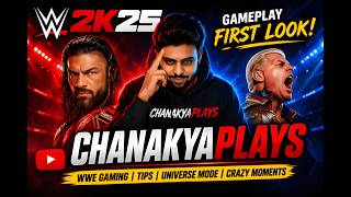 WWE 2K25 LIVE 🔴 Royal Rumble + Insane Finishers 🔥 | Hindi | ChanakyaPlays
