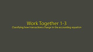 Work Together 1-3