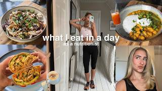 What I Eat In A Day as a Nutritionist | Healthy, high protein & balanced | Easy, comforting meals