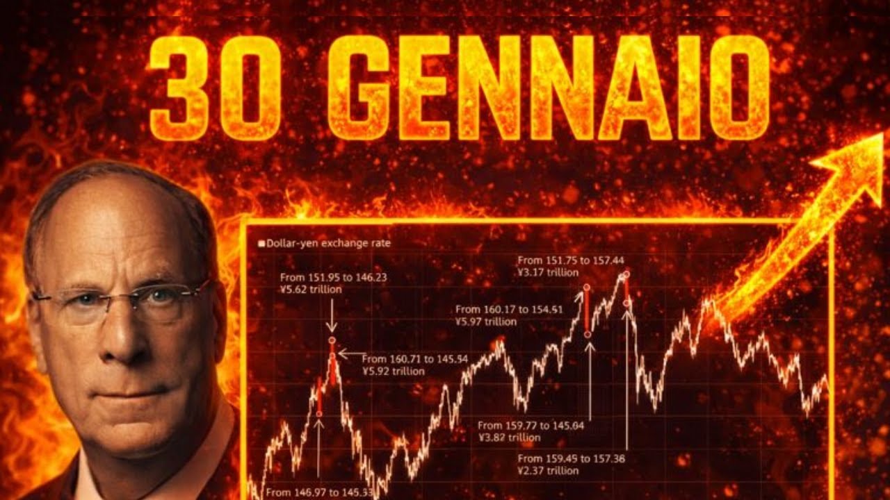 Scacco matto: BlackRock si prende la FED, Shutdown USA, Crisi Giappone