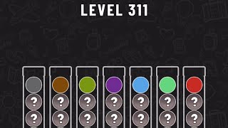 Ball Sort Puzzle Level 311 #ballsortpuzzle #ballsortpuzzlegameplay #puzzlegame #mobilegames