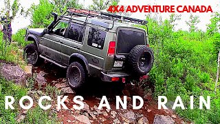 ROCKS AND RAIN A LAND ROVER 4X4 ACTION VIDEO by 4x4 Adventure Canada 2,678 views 3 years ago 28 minutes