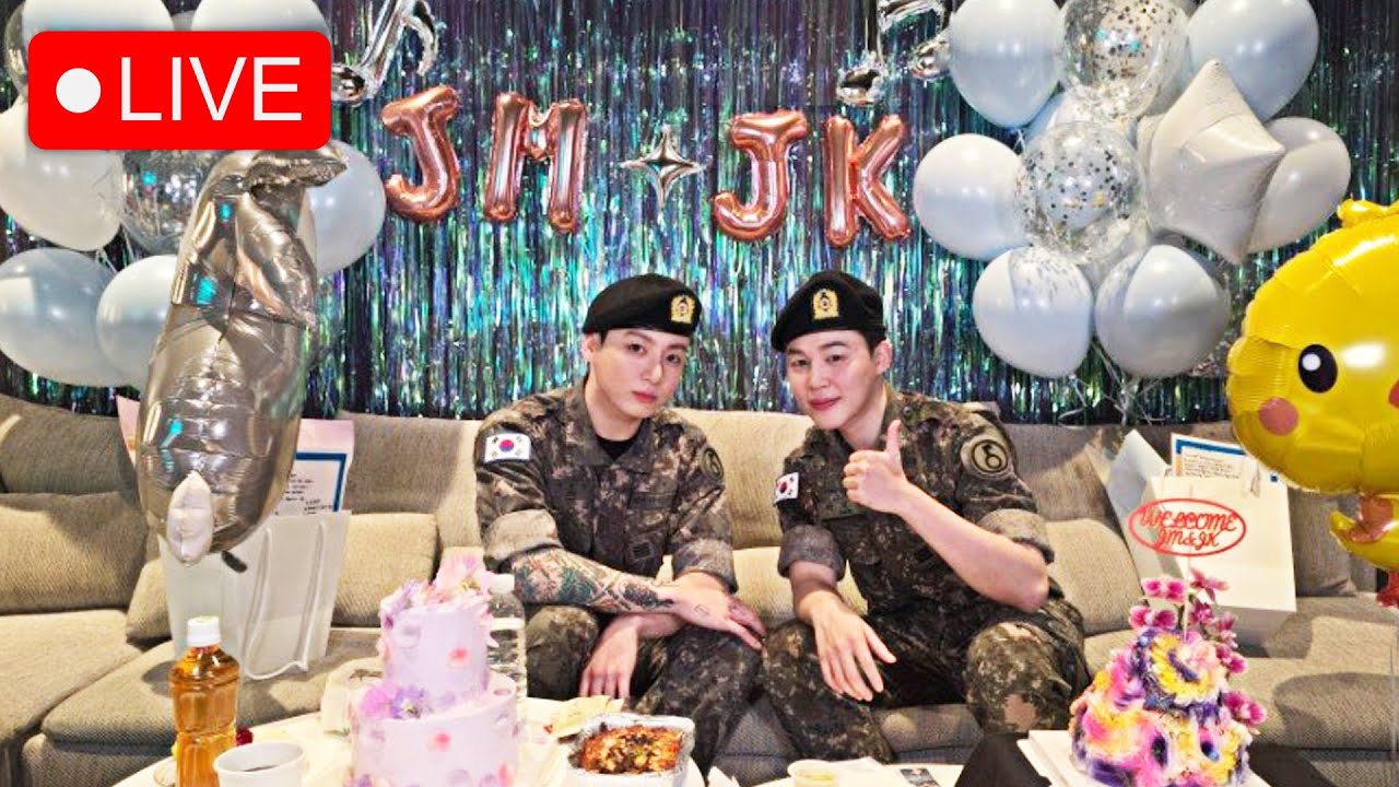 🔴[ENG] BTS Jungkook & Jimin Military Discharge Weverse Live (2025.06.11)