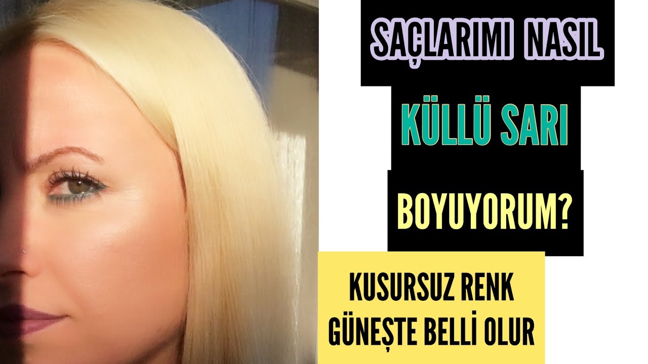 evde sac boyama evde sac acma kullu sari gri sac youtube sac kullu sari sac beyaz sac