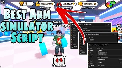 New Best OP Arm Simulator Script | Event Script | Auto Farm, Auto Click & Many More | Delta•Fluxus
