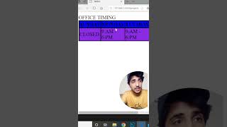 create tables in html in hindi - urdu  #tag #coding