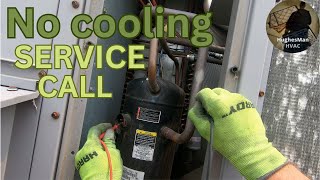 No Cooling Service Call