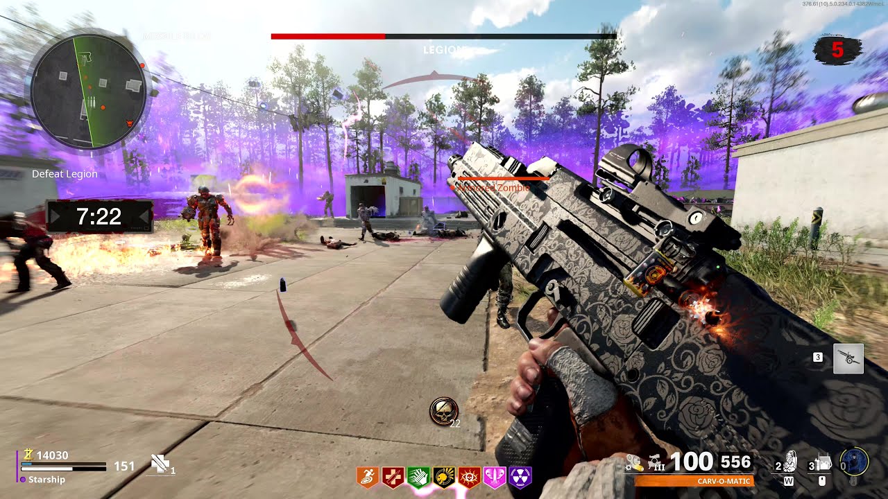 CARV.2 vs Legion - Call Of Duty Cold War Zombies Outbreak Easter Egg