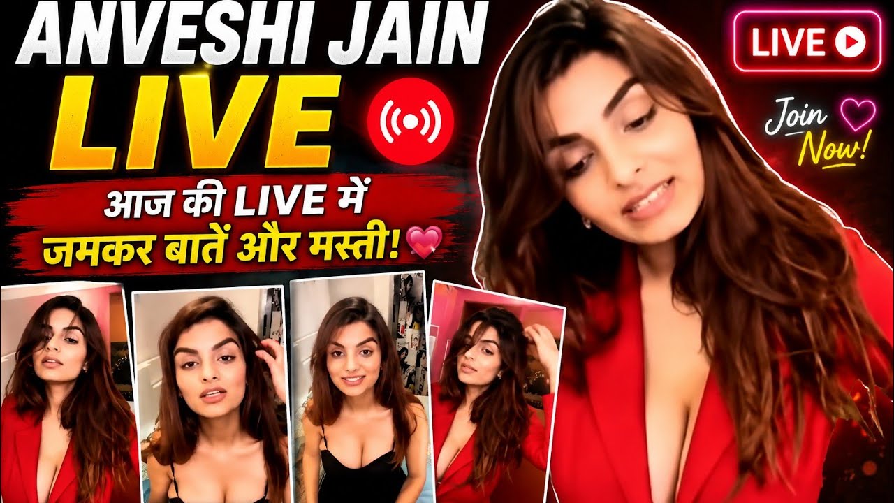 Anveshi Jain LIVE 🔴😍 | आज की Live में जमकर बातचीत और मस्ती! ❤️