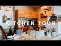 【#33】Kitchen Tour｜家の中で一番好きな空間かも｜程よい広さのキッチンツアー｜好きなものに囲まれて料理をする