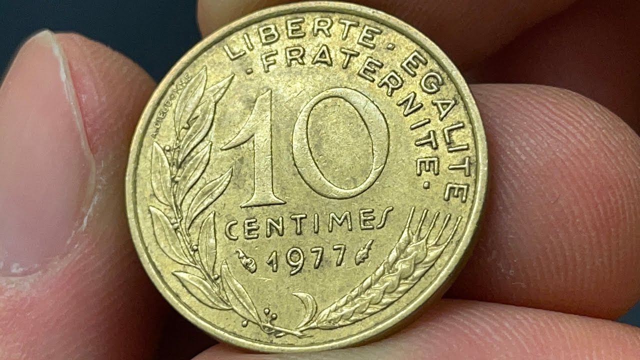 1977 France 10 Centimes Coin • Values, Information, Mintage, History, and More