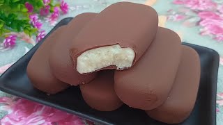 Setelah Tau Resep Ini Kamu Tidak Akan Membelinya Lagi Es Krim Choco Bar Tanpa Telur Tanpa Krim