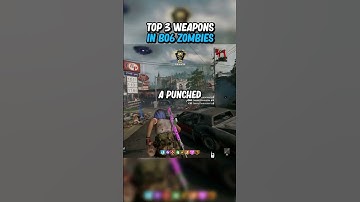 Top 3 Weapons To Use In BO6 Zombies
