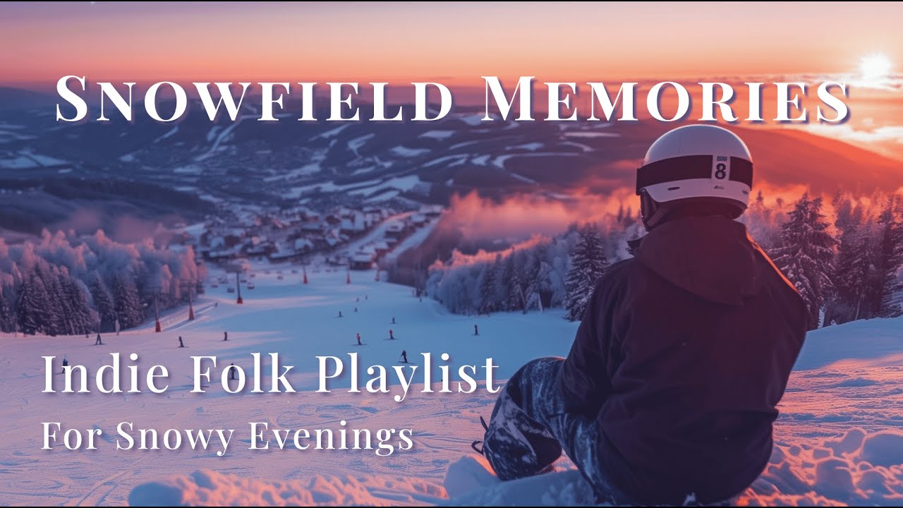 ❄️ Indie Folk Playlist – Snowfield Memories | 1 Hour Cozy Acoustic Snow Music 🎧