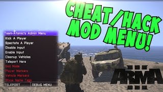 ARMA 3 - ADMIN - CHEAT - MENU (God Mode, Teleport & More)