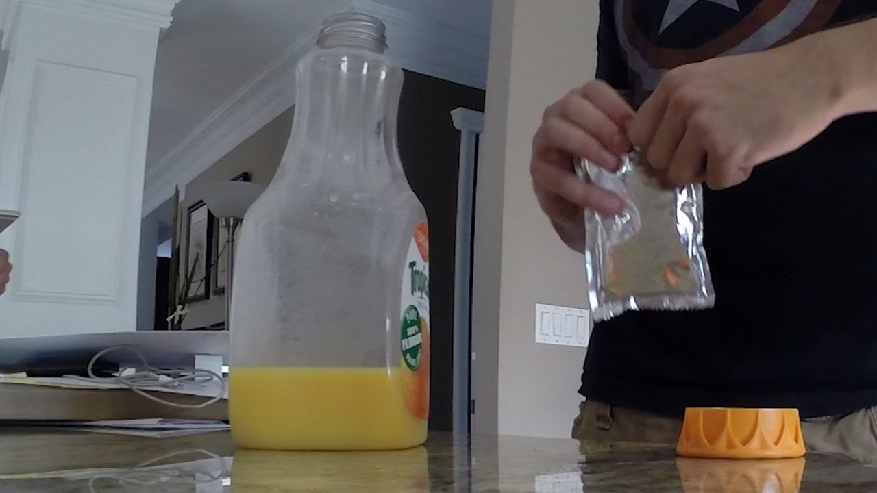 Cheese and OJ Prank - 100 Days of Pranking Day 59