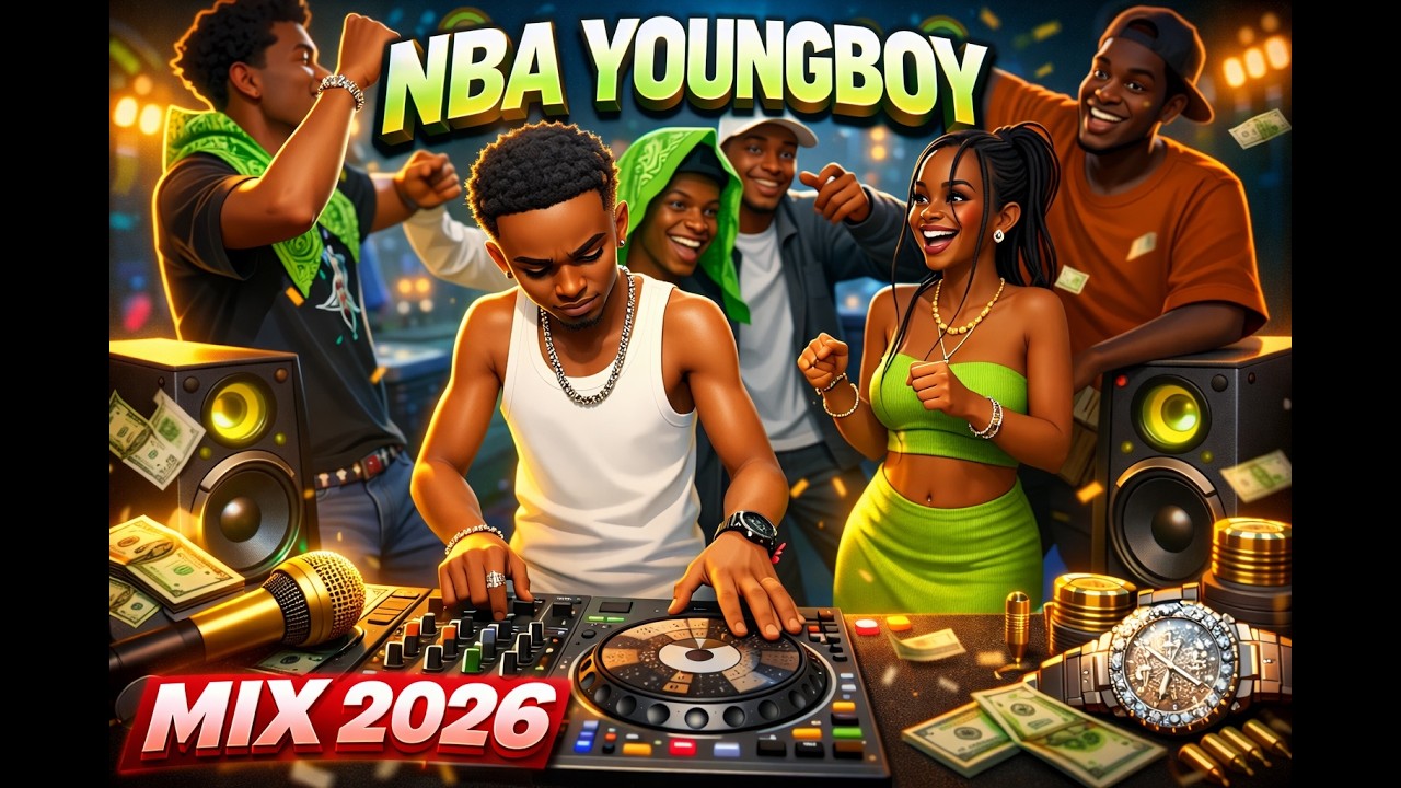 TOP NBA YOUNGBOY HITS MIX 2026 BY LEXY #slime 💚