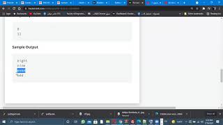 foor loop in hacker rank arabic