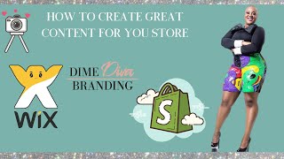 How to create content for your online store: Content Creation Lecture