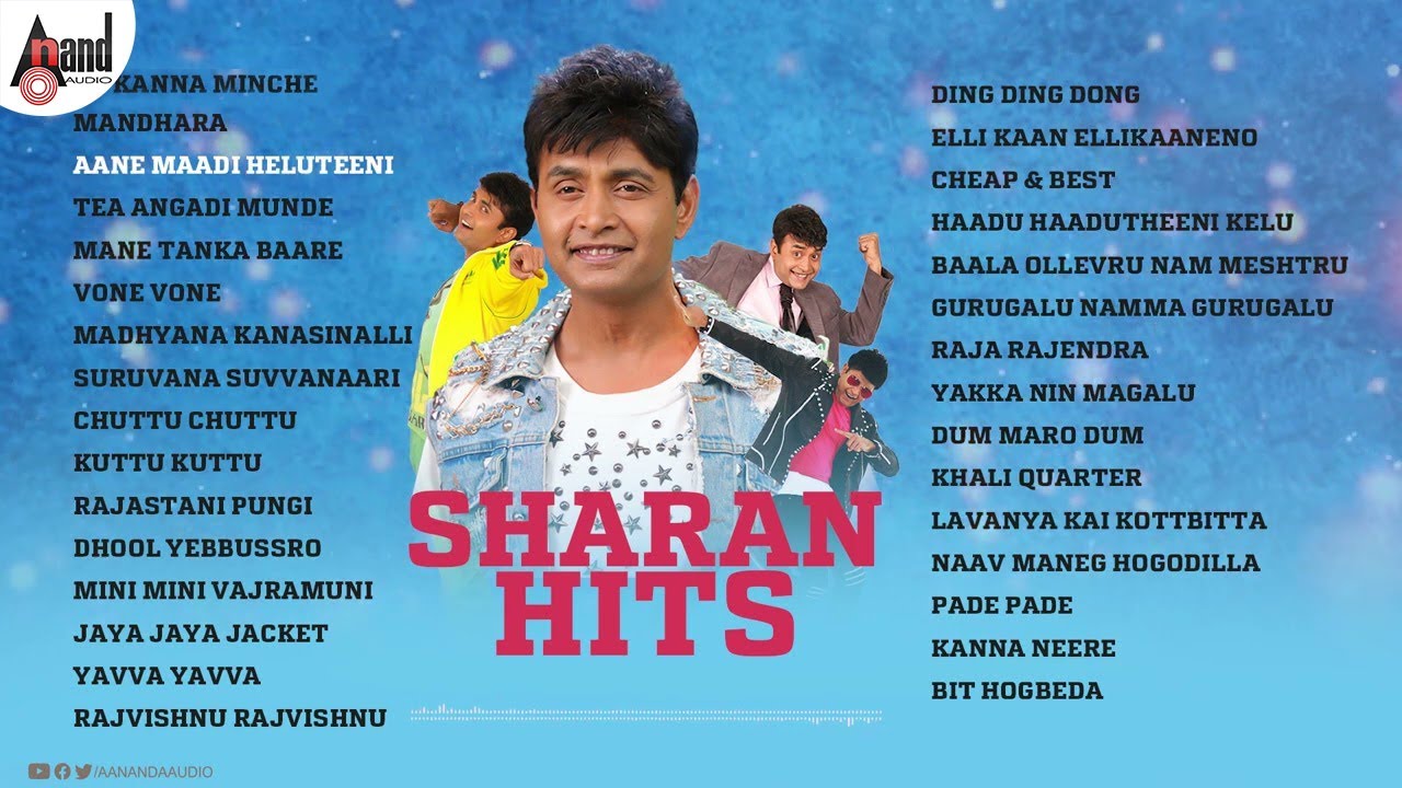 Sharan  Birthday Super Hit Songs  Kannada Selected Songs   AnandAudio