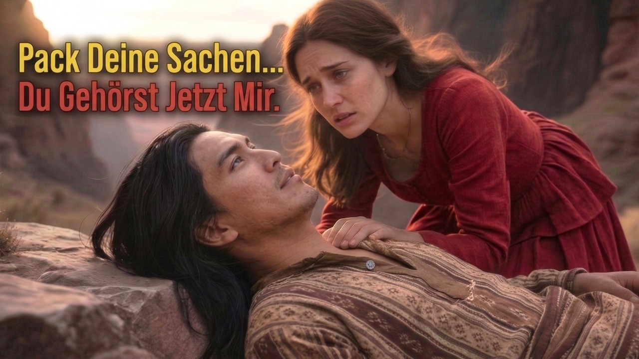 „Pack deine Sachen… Du gehörst jetzt mir“, flüsterte der Apache der schönen, unvergessenen Witwe