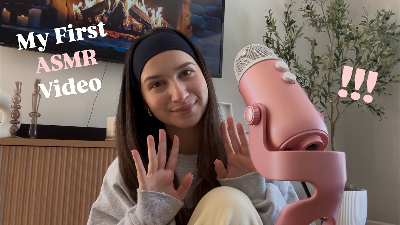 MY FIRST ASMR VIDEO - Starting My ASMR Journey! - YouTube