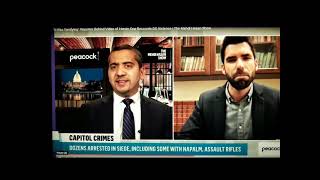 #MEHDIHASAN Brings up to date coverage of Capitol Insurrection goes inside of Riot Event