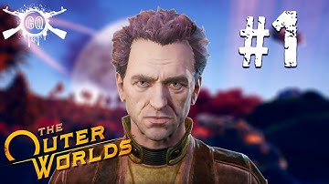 The Outer Worlds Part 1 Full Gameplay Walkthrough No Commentary HD 1080p/60fps