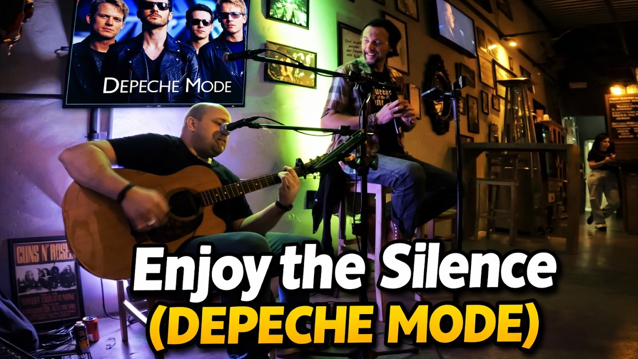 'Enjoy The Silence' [DEPECHE MODE] Auto Reverso Duo @ Sal da Gruta [14.11.2025] #ACOUSTIC #COVER