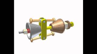 Friction cone variator 10