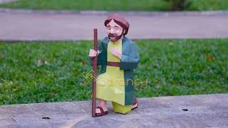 DIY Saint Joseph Papercraft | Nativity 3D Papercraft Tutorial | Cricut, SVG & Assembly Guide